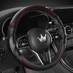 Highnesshwoo 3D Car Steering Wheel Large Size 15.2-16 Inches , Black+red. Fixed Price $37.51.