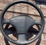 91-94 Toyota Land Cruiser Steering Wheel W/ Horn Pad Oem Cover Button Black. Fixed Price $299.95.