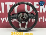 2020-2024 Audi A4 A5 Q7 Q8 SQ5 Heated Steering Wheel Leather Black Oem S-line. Fixed Price $239.99.