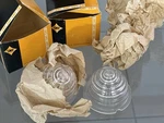 2 Nos 1957-59 Porsche Swf Clear Turn Signal Blinker Pair Rare. Fixed Price $495.00.