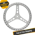 Quickcar 68-005 15" Lightweight Steering Wheel. Fixed Price $110.94.