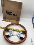 Volante Steering Wheel 12.5 -5 Hole Wood See Picture New Open Box. Fixed Price $148.71.