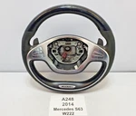 2014-2017 Oem Mercedes W222 S63 Amg Steering Wheel Wood W/ Paddle Shifters *. Fixed Price $340.01.