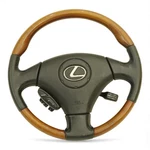 02-05 Lexus SC430 Z40 Leather Wood Steering Cruise Multifunction Switch Oem. Fixed Price $321.29.