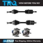 Trq 4 Pc Front Steering Suspension Kit Set Cv Axles Hub Assemblies For Gm New. Fixed Price $294.95.