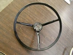 Oem Ford 1963 1964 Galaxie 500 Black Steering Wheel Power. Fixed Price $869.00.