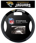 Fremont Die Jacksonville Jaguars Steering Wheel Cover Mesh Style. Fixed Price $18.87.