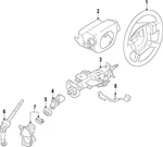 Genuine Nissan Steering Wheel 48430-9UH0A. Fixed Price $643.34.