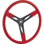 Red 3-SPOKE 17 Diameter Cushion Grip Steering Wheel, Inch Dish. Fixed Price $55.99.
