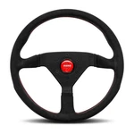 Momo Premium Microfiber Steering Wheel Black/red Stitching, 320MM - MCL32AL3B. Fixed Price $259.00.