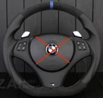 Bmw E90 E92 M3 128I Performance Steering Wheel 335I 135I 328I Custom Paddle. Fixed Price $1153.90.