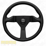 Momo Montecarlo Black Leather 320MM Steering Wheel 11111792217L. Fixed Price $273.64.