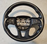 Steering Wheel For 2015-2023 Dodge Charger Gt Left-hand, Black, Leather. Fixed Price $95.00.