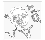 Genuine Gm Cocoa Steering Wheel 13409771. Fixed Price $343.49.