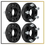 Eccpp 4PCS 1.25" 5-LUG Wheel Adapters Hubcentric 5X4.5/5X5 Fits Jeep Wrangler Jk. Fixed Price $92.65.