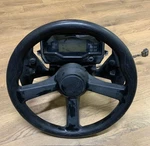 2022HONDA Talon Steering Wheel W/paddle Shifters & Speedomter #53110-HL3-A01. Fixed Price $250.00.