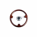 Nrg Chrome Spoke Center 330MM Classic Wood Grain Wheel Universal ST-015-1CH. Fixed Price $176.00.