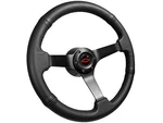 1969-94 Chevy 14" Perforated Black Leather 6-BOLT Steering Wheel, Red Bow Tie. Fixed Price $314.99.