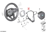 Genuine Bmw G30 G31 G32 518D 520D Decorative Trim Steering Wheel 32309474778. Fixed Price $84.55.