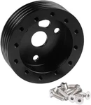Rulline Steering Wheel Hub Adapter Conversion Spacer 6 Hole 1", Black. Fixed Price $22.17.