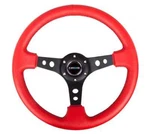 Nrg Steering Wheel 06 Red Leather Black Stitching Inch Deep Dish 350 Mm New. Fixed Price $147.40.