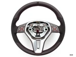 12-16 Mercedes-benz W204 Slk Cls New Nappa/alcantara Steering Wheel Brown. Fixed Price $349.00.