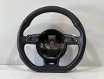 2013-2016 Audi S4 Flat Bottom Steering Wheel W/ Paddle Shifters 8K0419091CH (jp). Fixed Price $175.00.