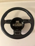 2012-2017 Audi A4 8K 4-SPOKE Steering Wheel Black W/ Switches Buttons Oem. Fixed Price $30.00.