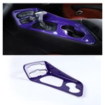 Car Gear Shift Panel Cover Decor Trim Purple For Dodge Challenger 2015+ Interior. Fixed Price $59.99.