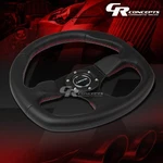 Nrg RST-009R-RS Racing 320MM Oval Style Aluminum Spokes Leather Steering Wheel. Fixed Price $134.00.