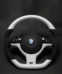 Bmw Oem E46 M3 E39 M5 Real Carbon Fiber Steering Wheel Leather Sports. Fixed Price $439.00.