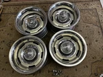 Corvette 15X8 Gm Style Rally Wheels Backspace 4 1/2 Inch Fit 69-72 Chevelle. Fixed Price $750.00.