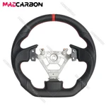 Full Leather Flat Steering Wheel Red Stitch Fit 2004-2007 Infiniti G35 Sedan. Fixed Price $249.00.