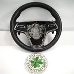 2015 Cadillac Ats Jet Black Leather Steering Wheel ID#23455848 Oem. Fixed Price $75.00.