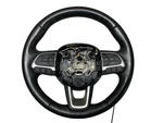 17 18 Jeep Compass Steering Wheel Leather Black W/ Heat 5YM99LT5AG. Fixed Price $118.50.