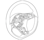 Genuine Nissan Steering Wheel 48430-5EE6A. Fixed Price $543.82.
