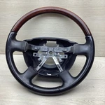 2003-06 Lincoln Aviator Navigator Steering Wheel Black Wood 30328471E. Fixed Price $124.99.