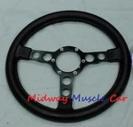 New Formula Steering Wheel Black Spokes 70-81 Pontiac Firebird Trans Am. Fixed Price $170.00.