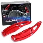 Red Steering Wheel Paddle Shifter Extension Covers For Porsche Cayenne Macan 911. Fixed Price $33.09.