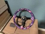 Viilante 3" Deep Dish Steering Wheel *galaxy* With Nrg Quick Release. Fixed Price $150.00.
