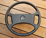New Leather Steering Wheel For Mercedes MB100 W631 Bus Van Lkw Oem Original. Fixed Price $397.85.