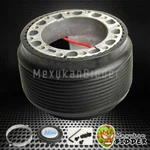 Black Racing 6 Hole Steering Wheel Hub Adapter Kit For Nissan Maxima 1989-1998. Fixed Price $16.92.