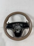 2014-2019 Cadillac Cts Leather Steering Wheel W/shift Paddles Beige Oem. Fixed Price $193.60.