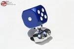 Steering Wheel Clamp On Blue Dice Suicide Brody Spinner Knob Hot Rat Truck. Fixed Price $34.49.