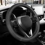 Seg Direct Car Steering Wheel Cover For Large Size 15 1/2''-16'' , Black. Fixed Price $42.33.