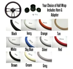 Pontiac Steering Wheel - Black Billet , Your Choice Of Color Full Kit Included. Fixed Price $194.56.