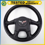 05-13 Chevrolet Corvette C6 Front Left Steering Wheel Assembly Black Oem. Fixed Price $285.78.