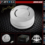 Nrg Thin Steering Wheel Short 6-HOLE Quick Release Lock W/key Adaptor Kit Silver. Fixed Price $126.00.