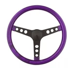 Grant 8453 Steering Wheel Metal Flake 13-1/2 3-SPOKE Purple. Fixed Price $100.36.