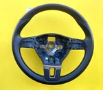 Genuine 2012-2015 Volkswagen Tiguan Steering Wheel Black Wrapped Oem 61978150G. Fixed Price $71.25.